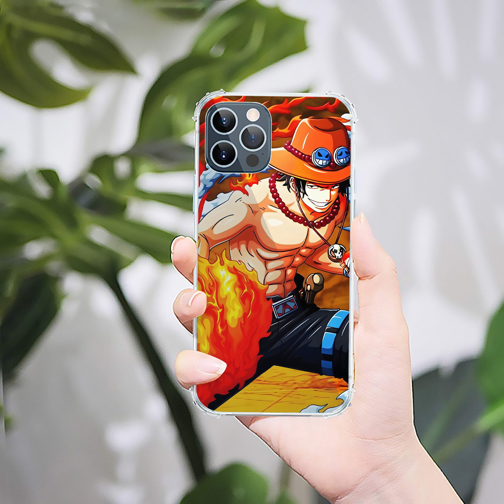 ワンピース ONE PIECE 【iPhone 12シリーズ対応】透明スマホケース（クリアソフトケース）